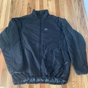 Black insulated winter jacket sz lg